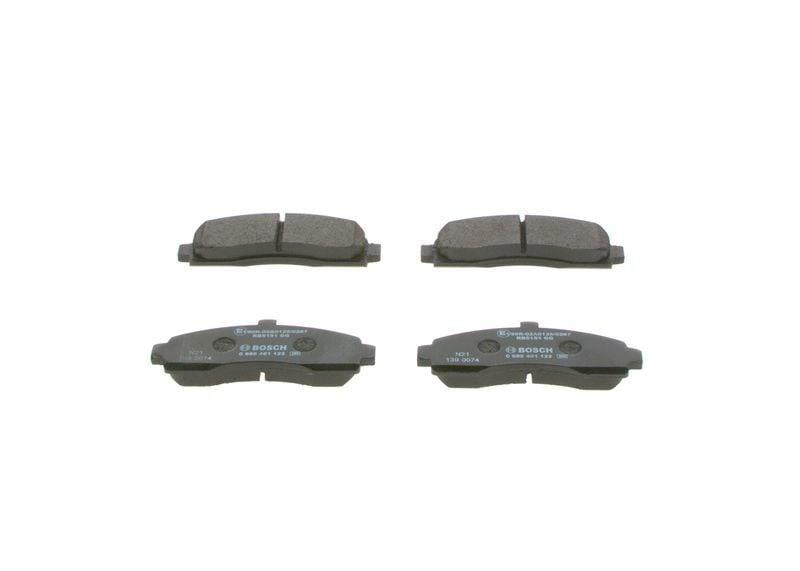 BOSCH Brake Pads 0986461122 - Front Brake Pads for Micra K11, K12, & Note
