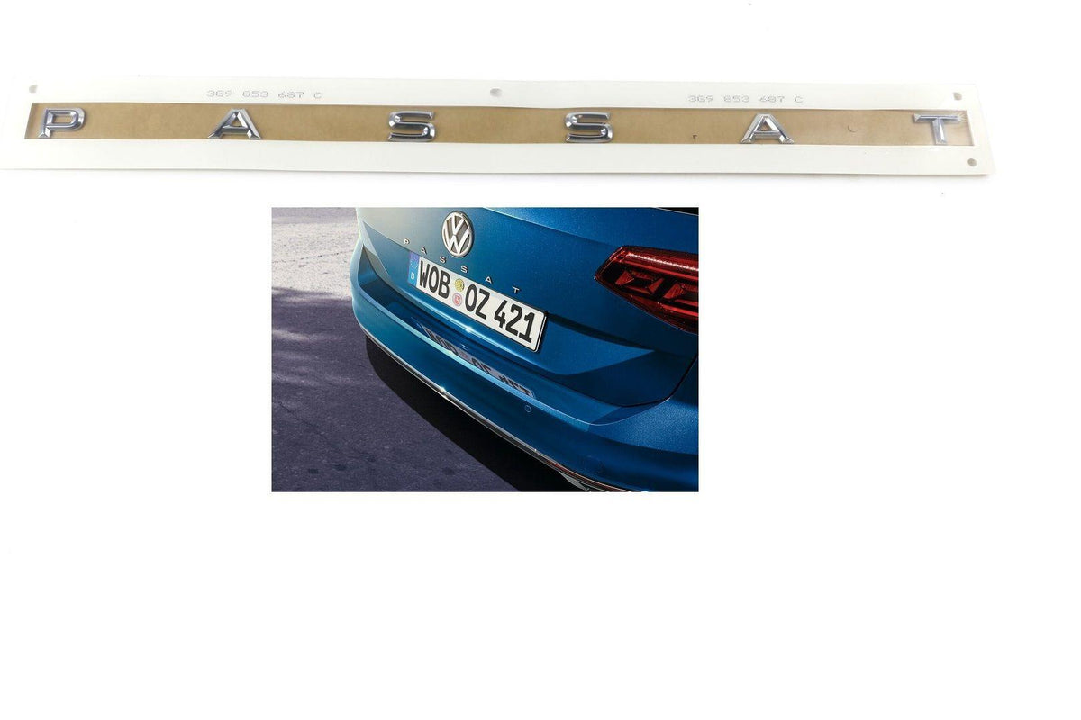 Volkswagen Passat Original Back Trunk Emblem - 2015 and Later Models — Glass & Trim