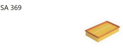 Sardes SA369 Air Filter P207 Parner II Berlingo II C3 III C3 Pluriel C Tu3a Tu3jp 1.4 8V) / P301 C Elys — Air & Cabin Filters