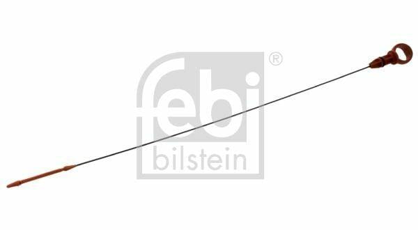 febi oil measuring stick for motor vehicles, febi 47302 oil dipstick close-up, oil measuring stick dimensions febi 47302 FEBI 47302 Oil Measuring Stick for Motor Vehicles - Suitable for P2008, 206, 207, 208, 3008, 301 | Red FEBI 47302 Oil Measuring Stick for Motor Vehicles febi, oil-measuring-stick, car-maintenance, mechanic-tools, vehicle-accessories, precision-tools, engine-parts, red-oil-dipstick, car-owners, ai-generated
