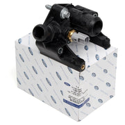 ford fiesta thermostat water outlet 2012-2018, original ford thermostat for fiesta models, thermostat water outlet installation Ford Fiesta Thermostat Water Outlet - Genuine Ford Part for 1.25-1.4-1.6L Models | 2012-2018 Ford Fiesta Thermostat Water Outlet - 2012-2018 ford, fiesta, thermostat, water-outlet, genuine-part, car-repair, car-maintenance, automotive-parts, replacement-parts, ai-generated