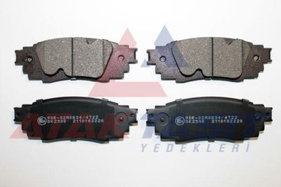 AP 05P2220 Brake Pad Rear Toyota C-Hr 1.2 T-1.8 Hybrid 2016-/Lexus Rx (_L2_) 2.0 T-3.5 T 2015-/Nx (_Z1_) 2.5 201 — Brake Pads