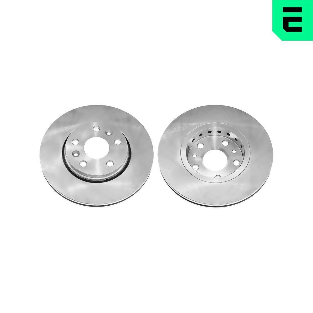 Optimal BS8680C Brake Disc Front 280 mm Renault Kangoo 08-Set — Brake Rotors & Drums