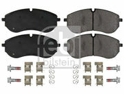 febi brake pads front vw crafter 17, febi brake pads technical specifications, installation guide for febi brake pads FEBI Brake Pads Front VW Crafter 17 - ECE R90 Approved for Vehicle Owners & Mechanics | 177.4mm x 74.5mm FEBI Brake Pads Front VW Crafter 17 febi, brake-pads, vw-crafter-17, vehicle-repair, mechanics, disk-brake, ece-r90-approved, oem-replacement, brake-components, ai-generated