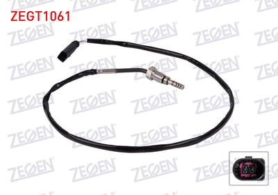 Zegen ZEGT1061 Exhaust Temperature Sensor (Egt) Seat Ibiza IV 1.2 TDI 2010-2012 /Volkswagen — Temperature Sensors & Switches