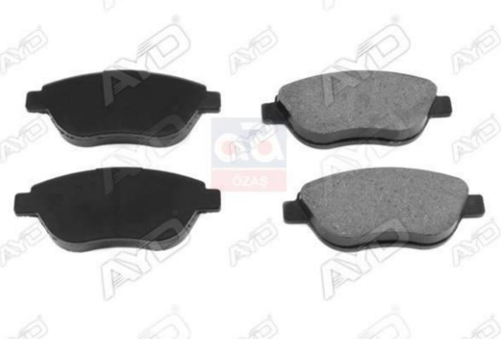 AYD 11-60041A Front Brake Pad Citroen C3 II C4 Xsara Berlingo 00 > Peugeot 1007 207 307 206 00 > Fiat Doblo 06 > — Brake Pads