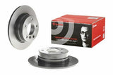 BREMBO Brake Disc Rear Coated for BMW E81 E87 116I 118D 118I - 2 Pack — Brake Rotors & Drums