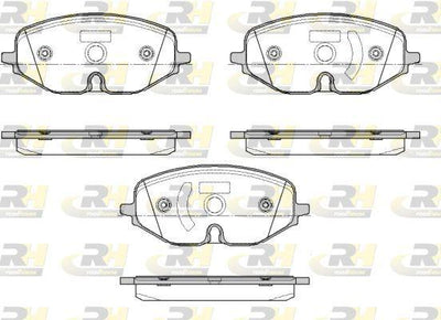 ROADHOUSE 21906.01 Brake Pad Front Vag Golf8 Octavia 20 > — Brake Pads