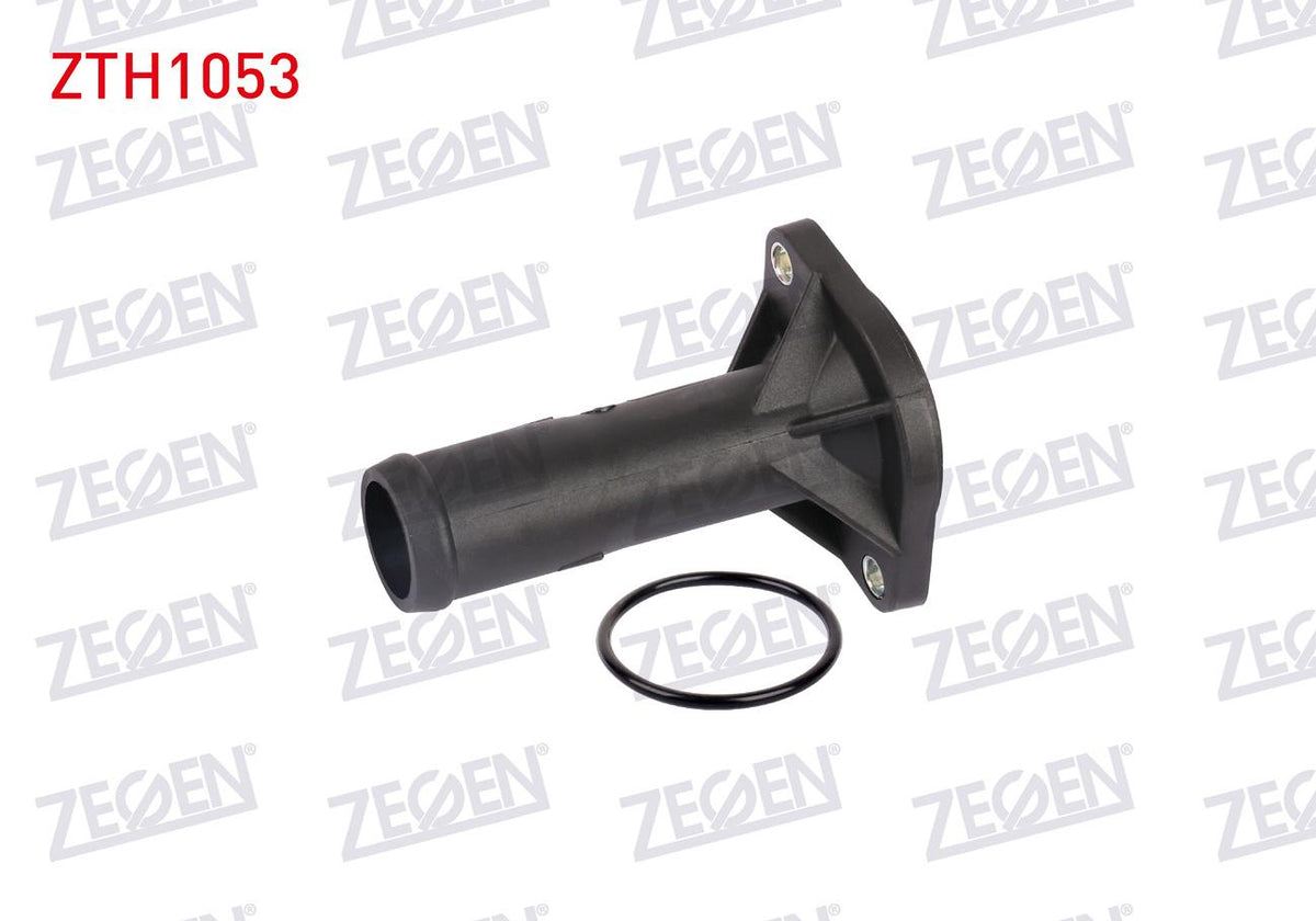 Zegen ZTH1053 Thermostat Flange Plastic VW Passat 1.6-1.8 1996-2008 / A4 1.6-1.8 1994-2004 / A6 1.8 — Water Pump & Thermostat