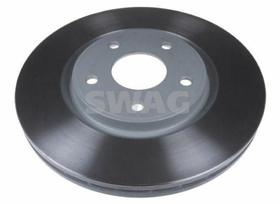 SWAG Front Brake Disks - 2 Pack for Chrysler Freemont, Grand Voyager, Caravan — Brake Rotors & Drums