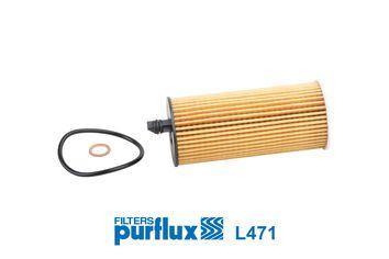 Purflux L471 Oil Filter 14-Auris-Avensis-Verso 1.6 D4-D Bw. 1-Series-3-Series (E90-F20-F21-F30-F80) — Oil Filters