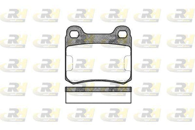 ROADHOUSE 2157.10 Brake Pad 190 W201 10 82-08 93 — Brake Pads