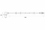 BOSCH 0265006673 ABS Sensor - Front for 1998-2007 Ducato — Brake Sensors & ABS