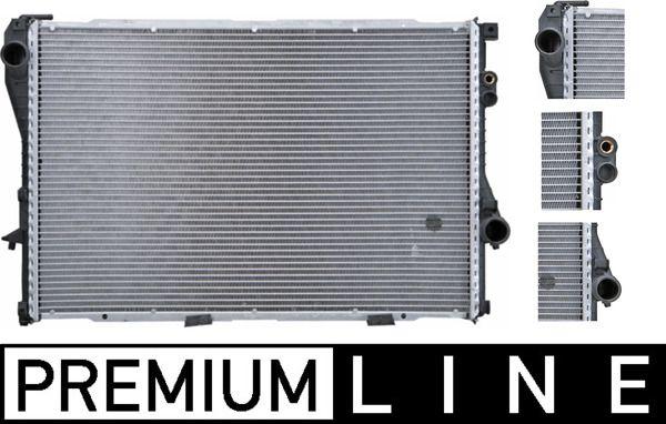 Mahle CR281000P Water Radiator BMW E38-E39 M52-M54-M60-M62-M73 94-03 — Radiators & Fans