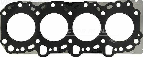 victor cylinder head gasket for toyota hilux, metal lined cylinder head gasket specifications, installation of victor head gasket Victor Cylinder Head Gasket - Standard Fit for Toyota Hilux Vigo 2.5 D4D | 0.85 mm Thickness Victor Cylinder Head Gasket Toyota Hilux victor, cylinder-head-gasket, toyota-hilux, car-parts, engine-gasket, auto-repair, mechanics, car-owners, automotive, ai-generated