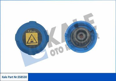 Kale Radiator Diameter 358530 - 1.4 Bar Pressure for Fiat Albea, Palio, and Strada — Radiators & Fans