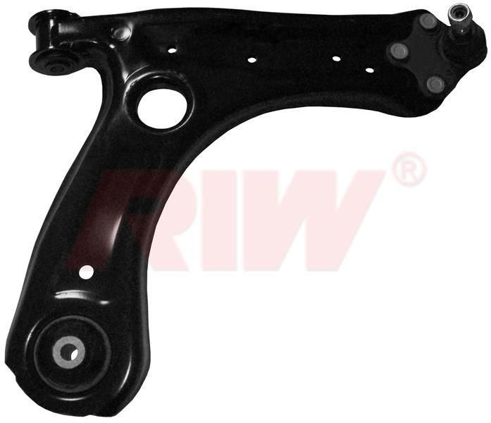RIW VW6034 Control Arm Front Right with Ball Joint Polo 10 > A1 11 > 18 Ibiza 09 > 17 Toledo 13 — Control Arms & Ball Joints