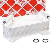 feb-bilstein-vw-passat-dsg-transmission-oil-cooler, vw-passat-oil-cooler-close-up-view FEBI BILSTEIN DSG Transmission Oil Cooler for Volkswagen Passat 2015+ | Quality Replacement Part FEBI BILSTEIN DSG Transmission Oil Cooler feb-bilstein, volkswagen-passat, transmission-oil-cooler, car-parts, vehicle-maintenance, oil-cooler, automotive-replacement, car-mechanics, car-owners, ai-generated