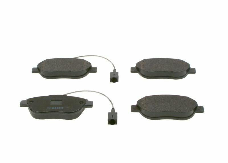 BOSCH Brake Pad Set 0986494464 - Front Brake Pads for 10-Punto Evo Bravo Linea