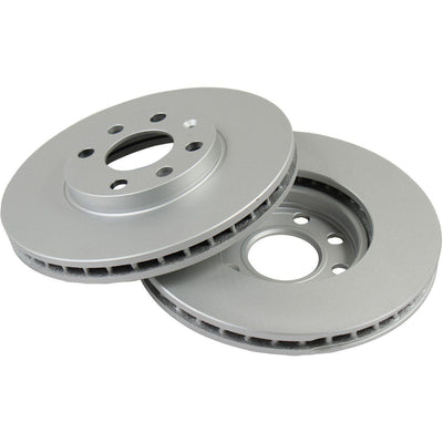 TRW DF4042 Opel Astra G/Zafira A Front Brake Disc 256mm 4 Lug Air — Brake Rotors & Drums