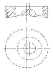 mahle piston segment set for ford connect, technical specifications of MAHLE piston for Ford Connect MAHLE Piston + Segman 1.00 mm 83.50 mm for Ford Connect 1.8 TDCI - 75 Ps MAHLE Piston & Rings | Ford Connect 1.8 TDCI Upgrade mahle, piston, ford-connect, engine-parts, car-maintenance, mechanics, car-enthusiasts, piston-rings, automotive-upgrade, ai-generated