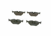 bosch brake pads e39 series image, brake pads technical specifications BOSCH 0986494009 Brake Pads - Low Metallic for E39 Series 5 Cars | 5 Touring Models BOSCH Brake Pads E39 - Low Metallic Material bosch, brake-pads, e39, low-metallic, car-parts, vehicle-accessories, automotive, car-owners, ai-generated