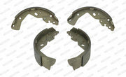 ferodo fsb4079 brake shoe set front view, ferodo fsb4079 brake shoe set side view FERODO FSB4079 Brake Shoe Set for Mazda B Series - Reliable Automotive Replacement | 3.29 kg FERODO FSB4079 Brake Shoe Set - Quality for Mazda B Series ferodo, brake-shoe-set, mazda-b-series, car-owners, mechanics, automotive-replacement-parts, braking-system, quality-parts, durable-brake-shoes, ai-generated