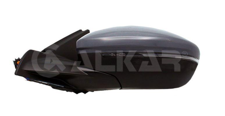 Alkar 6139312 Outer Rear View Mirror Left Electric Heated Primed Led with Turn Signal 6 Pin Opel — Tail, Signal & Reflectors