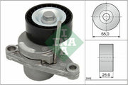 ina v belt tensioner pulley front view, ina v belt tensioner pulley side view, ina v belt tensioner pulley technical specifications INA V Belt Tensioner Pulley - Compatible with Citroen C2, C3, C4 & Peugeot P301 | 65mm Diameter INA V Belt Tensioner Pulley for Citroen & Peugeot ina, v-belt-tensioner, citroen-parts, peugeot-parts, car-maintenance, mechanic-tools, auto-accessories, engine-parts, replacement-parts, ai-generated