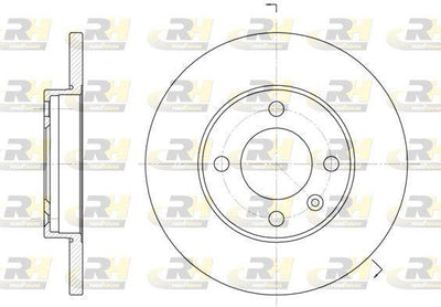 ROADHOUSE 6088.01 Brake Disc 80. 82. B1 05 72-07 78 Xx — Brake Rotors & Drums