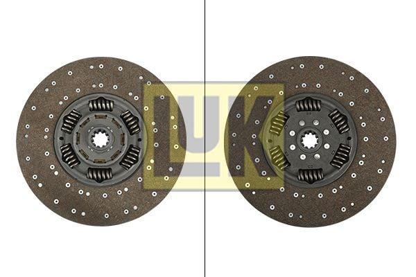LUK Clutch Disc Open Hub - 6 Spring 10 Tooth for Ford Cargo & Iveco — Clutch & Flywheel