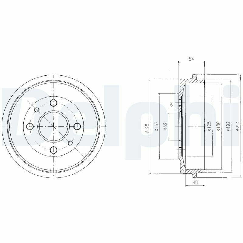 Delphi BF200 — Brake Rotors & Drums