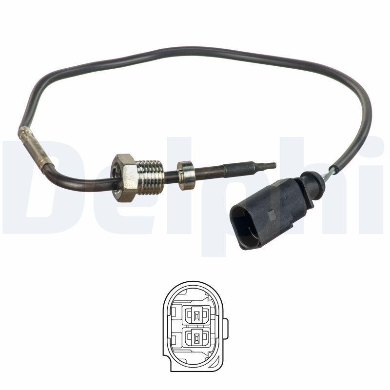 Delphi Exhaust Temperature Sensor TS30140 - Compatible with Various Models — Temperature Sensors & Switches