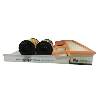 OPAR 55172339 Fiat Albea 2002-2009 Euro 3 1.3 Multijet Periodic Oil Service Filter Set (Oil Filt — Maintenance & Service Kits