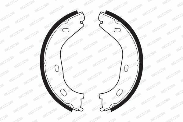ferodo-fsb63-park-brake-shoe, rear-brake-pad-for-mercedes, technical-specifications-ferodo-fsb63 FERODO FSB63 Park Brake Shoe - Rear Brake Pad for Various Models | 3.3 mm Thickness FERODO FSB63 Park Brake Shoe ferodo, park-brake-shoe, rear-brake-pad, mercedes-parts, brake-discs, mechanics, car-owners, auto-repair, brake-system, ai-generated