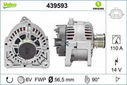 valeo 439593 alternator 12v 110a for megane ii, 12v alternator technical specifications VALEO 439593 12V 110A Alternator for Megane II 1.5 DCI - Perfect for Car Owners & Mechanics VALEO 439593 12V 110A Alternator for Megane II valeo-439593, alternator, 12v-alternator, megane-ii-parts, car-owner, mechanics, automotive-parts, replacement, car-maintenance, ai-generated