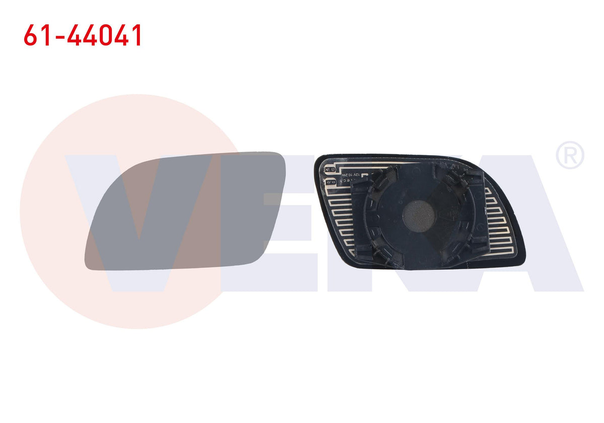 Veka 61-44041 Mirror Glass Left Heated Aspheric VW Polo IV 2002-2005 — Mirrors