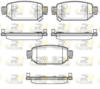 ROADHOUSE 21731.02 Brake Pad — Brake Pads