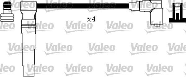 Valeo 346341 Spark Plug Wire Set Chevrolet Aveo Kalos 1.4 16V — Coils & Plugs