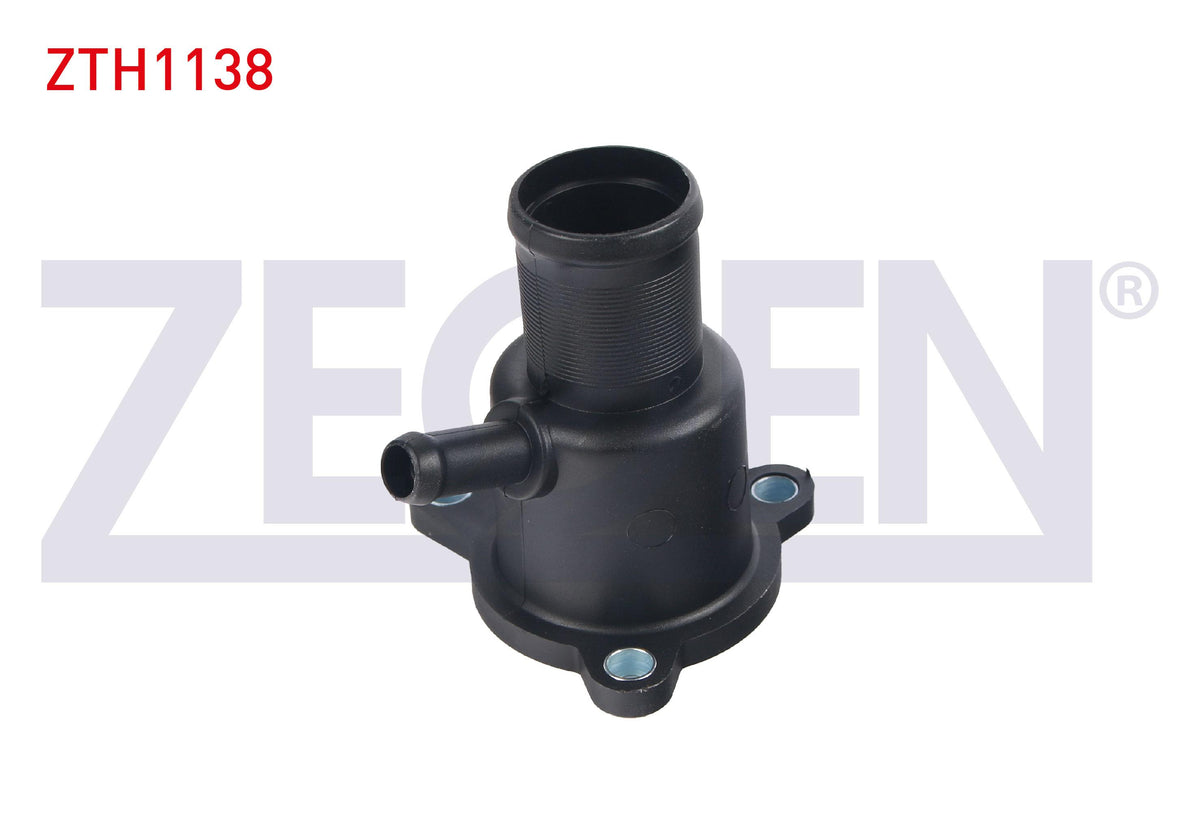Zegen ZTH1138 Thermostat Flange Plastic Renault Clio I-II-Kangoo-Megane I-II 1.2-1.4-1.5 dCi-1.6i-1 — Water Pump & Thermostat