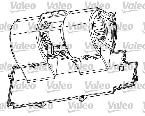 VALEO 698511 Heater Motor for Iveco Eurocargo — Heater & Blower