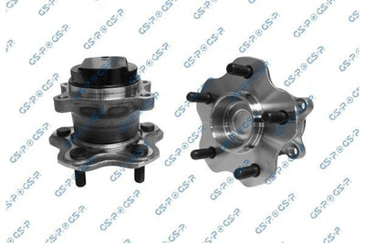 GSP 9400161 Rear Wheel Hub Nissan Qashqai 2007-2014 X-Trail 2007-2013 5 Lug — Hub Assemblies