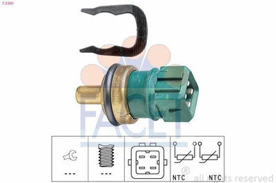 FACET 7.3260 Temperature Sensor - Compatible with VW Ibiza, Octavia and 5 more models — Temperature Sensors & Switches