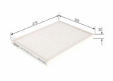 BOSCH Pollen Filter - Suzuki Grand Vitara — Air & Cabin Filters