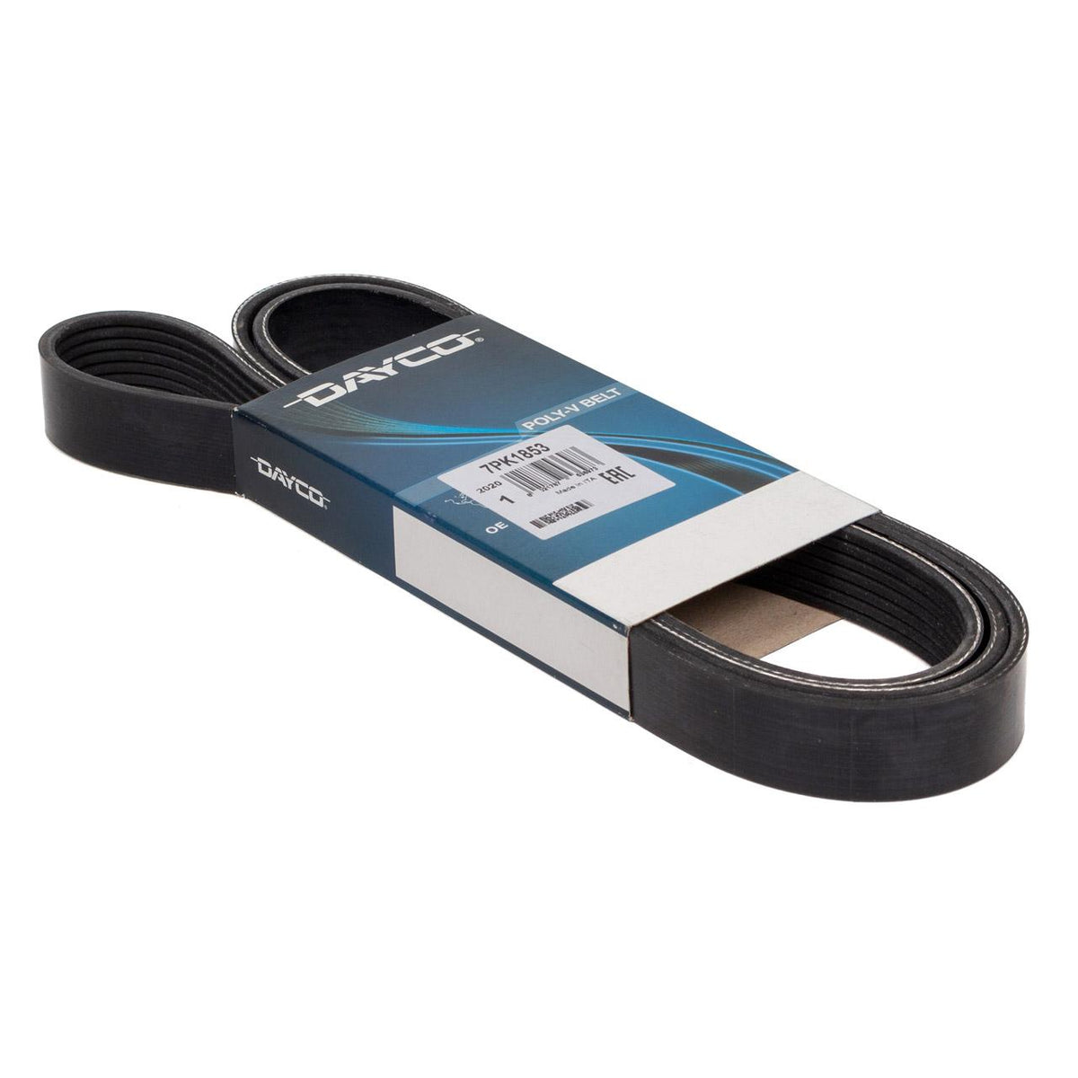 DAYCO 7PK1853 Serpentine Belt - Durable 7-Rib Design — Belts