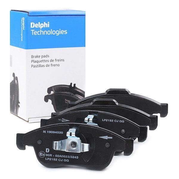 Delphi Front Brake Pads - Renault Captur II