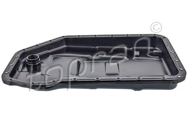 topran transmission pan vw passat audi a4 a6, steel transmission pan with black lacquer surface TOPRAN Transmission Pan - OEM Replacement for VW Passat 1997-2005, Audi A4 1995-2008 & A6 1998-2005 | Steel Material TOPRAN Transmission Pan for VW Passat & Audi A4/A6 topran, transmission-pan, vw-passat, audi-a4, audi-a6, automotive-repair, car-parts, transmission-parts, vehicle-maintenance, ai-generated
