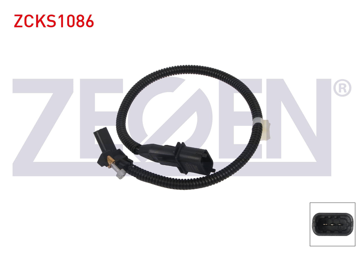 Zegen ZCKS1086 Crankshaft Speed Sensor Kablolu 420 mm Opel Astra J 1.6 B 16 Xer, A 16 Xer 2009-2015 / Insignia A 1.6 A 16 Xer 2008-2017 / Mokka 1.6 D 16 Xer, B 16 Xer, A 16 Xer 2012