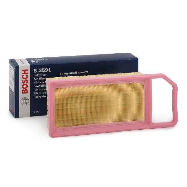 Bosch 1457433591 Peugeot 407 2.0 / Citroen C5 C6 Air Filter 04- — Air & Cabin Filters