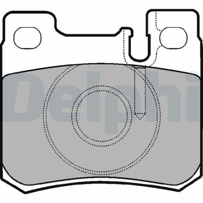 Delphi LP947 Rear Brake Pads